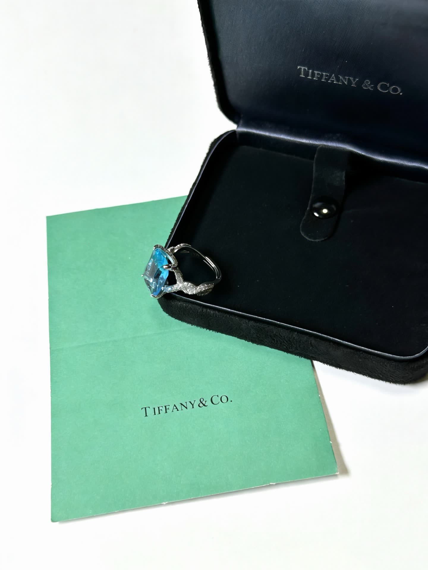 Tiffany & Co. Blue Topaz Ring